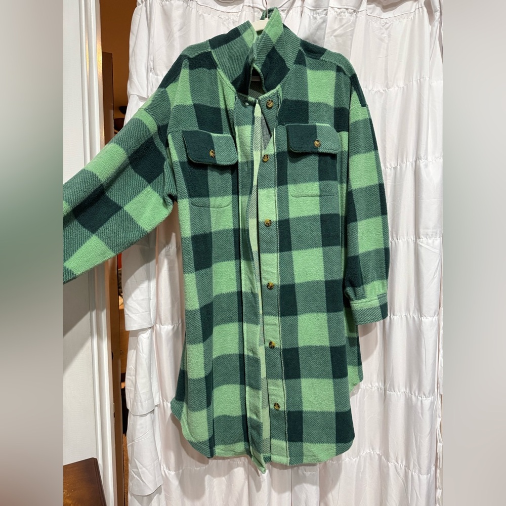 Long flannel